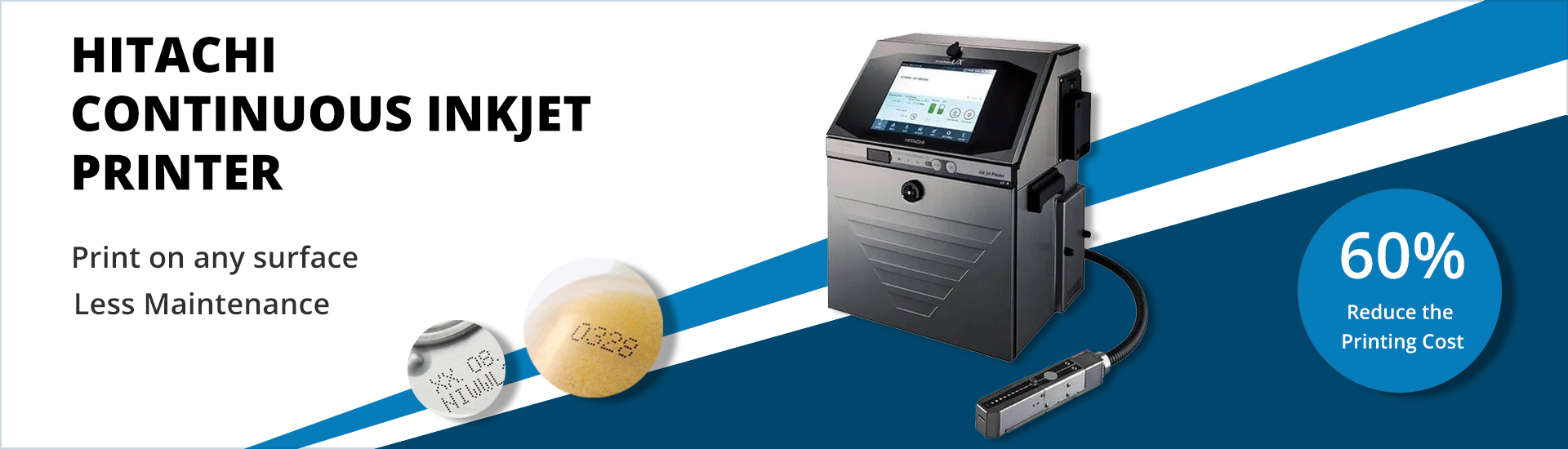 authorized dealer of hitachi continuous inkjet printer